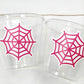 GIRL SPIDER PARTY Cups - Spider Web Cups Spider Cups Pink Spider Decorations Spider Birthday Spider Party Treat Cups Spider Web Party Cups