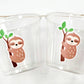 SLOTH PARTY CUPS - Sloth Cups Sloth Birthday Cups Sloth Baby Shower Cups Sloth Party Decorations Sloth Party Favors Sloth Favor Cups Sloth