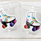ROLLER SKATE PARTY Cups - Roller Skating Birthday Cups Skate Party Favors Skating Party Cups Roller Skating Birthday 80's Birthday Party