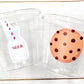 Milk Decorations Cookies Party Cups, Milk Cups and Cookies Cups Party Favors Milk Treat Cups Milk Birthday Cookies Birthday Favors Cups