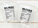NURSING PARTY CUPS - Doctor Party Cups Nurse Party Cups Nursing Party Rn Party Decorations Medical School Party Nurse Graduation Party Meds