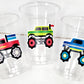 MONSTER TRUCK PARTY Cups - Monster Truck Treat Cups Monster Truck Birthday Monster Truck Party Monster Truck Party Favors, Monster Truck Cup