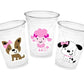 PUPPY PARTY Cups - Dog Party Cups Paw Cups Puppy Party Cups Dog Birthday Party Puppy Birthday Party Puppy Party Decorations Dog Party Favors