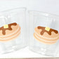 Pancake Party Cups, Pancake Treat Cups, Pancake Birthday, Pancake Party, Pancake Party Favors, Pancakes and Pajamas, Pancake Decorations