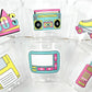 I Love the 90'S PARTY CUPS - 90's Birthday Cups 90's Party Cups 90's Decorations 90's Birthday Party 90's Birthday Party Decorations 90s 80s