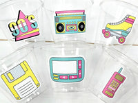 I Love the 90'S PARTY CUPS - 90's Birthday Cups 90's Party Cups 90's Decorations 90's Birthday Party 90's Birthday Party Decorations 90s 80s