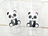 PANDA BEAR Party Cups Panda Treat Cups Panda Favor Panda Decoration Panda Birthday Panda Baby Shower Panda Birthday Party Panda Favor