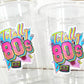 I Love the 80'S PARTY CUPS - 80's Birthday Cups 80's Party Cups 80's Decorations 80's Birthday Party 80's Birthday Party Decorations 80s 90s