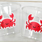 Crab Party Cups, Crab Treat Cups, Crab Birthday, Crab Party, Crab Party Favors, Under the Sea Party Cups