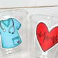 NURSING PARTY CUPS - Doctor Party Cups Nurse Party Cups Nursing Party Rn Party Decorations Medical School Party Nurse Graduation Party Meds