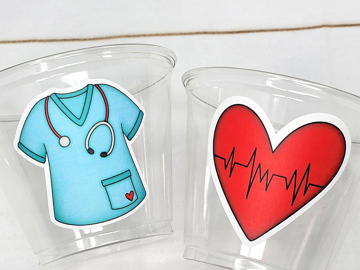 NURSING PARTY CUPS - Doctor Party Cups Nurse Party Cups Nursing Party Rn Party Decorations Medical School Party Nurse Graduation Party Meds