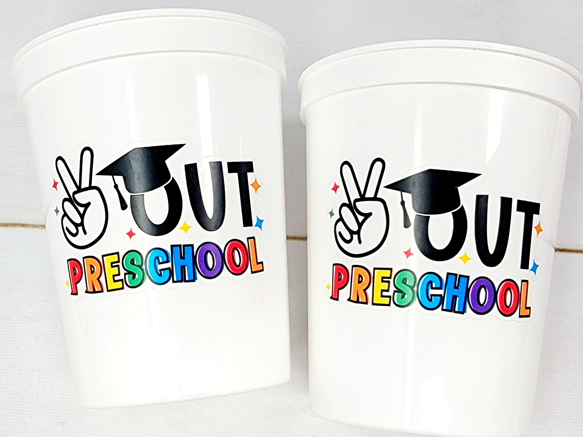 PRESCHOOL GRADUATION CUPS - Preschool Graduation Cups 2023 Preschool Cups Gr3duation Party Graduation 2023 Party Favors Pre-K Party Cups