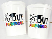 PRESCHOOL GRADUATION CUPS - Preschool Graduation Cups 2023 Preschool Cups Gr3duation Party Graduation 2023 Party Favors Pre-K Party Cups