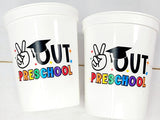 PRESCHOOL GRADUATION CUPS - Preschool Graduation Cups 2023 Preschool Cups Gr3duation Party Graduation 2023 Party Favors Pre-K Party Cups
