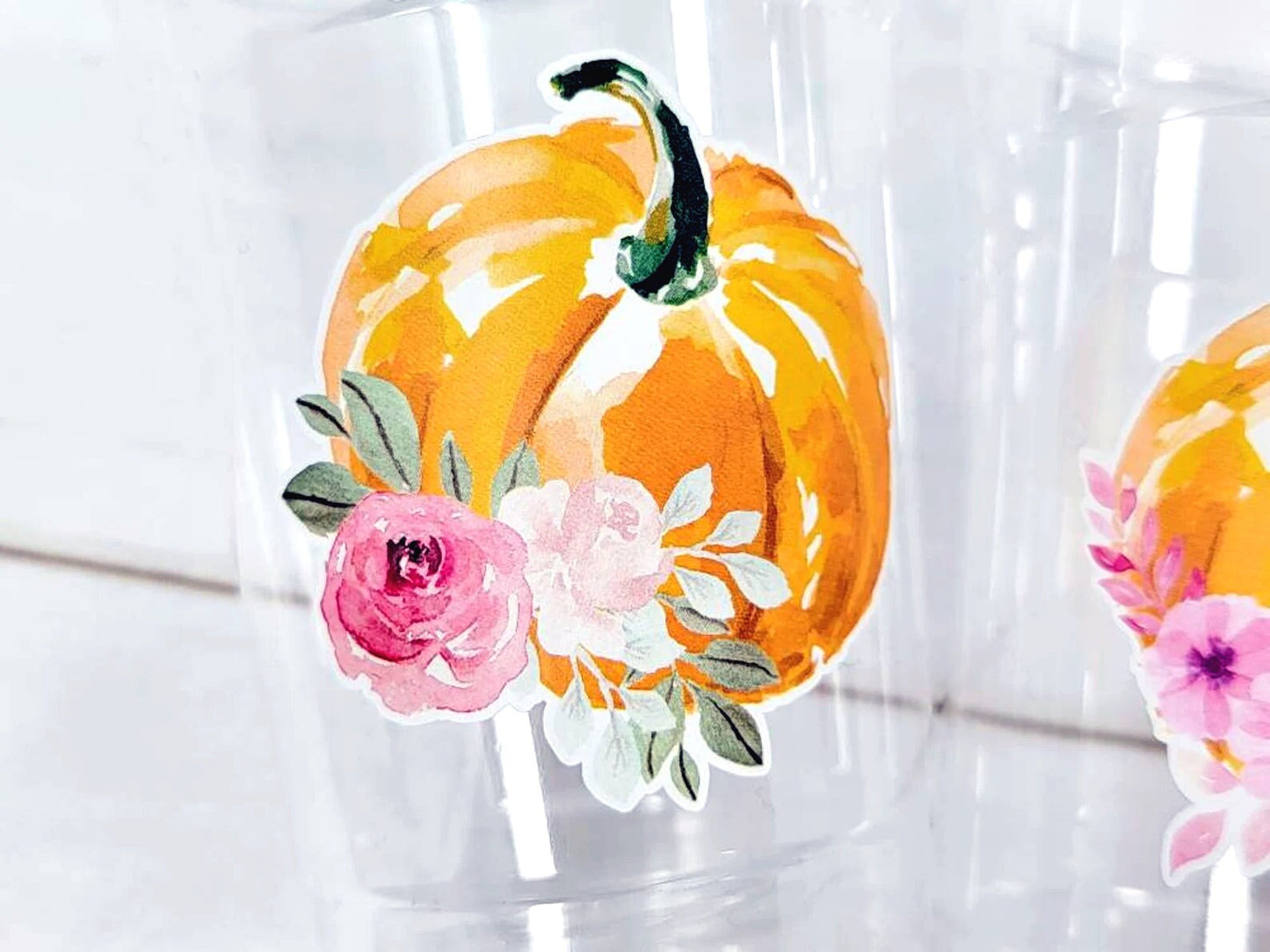 PUMPKIN PARTY CUPS - Little Pumpkin First Birthday Decoration Little Pumpkin Party Fall Baby Shower Fall Party Cups Thanksgiving Cups Little