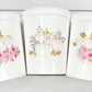 PINK PUMPKIN PARTY Cups - Reusable Pink Pumpkin Party Pink and Gold Pumpkin Cups Little Pumpkin Fall Baby Shower Pink Pumpkin Little Pumpkin