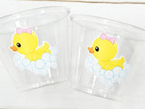 DUCK PARTY CUPS - Duck Birthday Duck Party Duck Baby Shower Duck Party Cups Duck Decorations Duck Cups Ducky Party Cups Rubber Ducky Cups