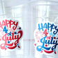 4th of July Party Cups, USA Party Cups, 'Merica Cups, Independence Day Party Decorations, 4th of July Party Decorations, July 4th Party USA