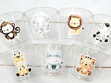 SAFARI PARTY CUPS Safari Birthday Cups Safari Birthday Safari Party Safari Decorations Safari Baby Shower Safari Favors Jungle Party Cups