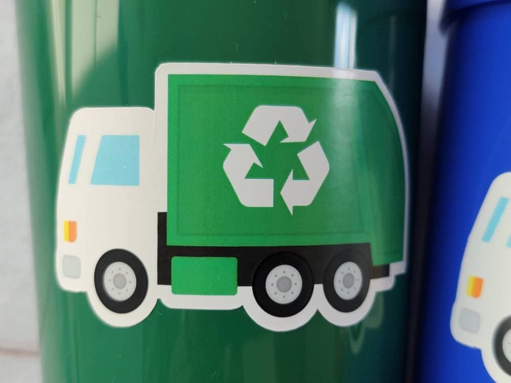GARBAGE TRUCK PARTY Cups - Garbage Truck Birthday Garbage Truck Party Favors Garbage Truck Birthday Favors Trash Garbage Birthday Decoration