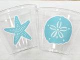 UNDER THE SEA Party Cups - Under the Sea Birthday Party Ocean Birthday Sea Party Decorations Baby Shower Beach Party Birthday Decorations