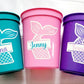 MERMAID PARTY CUPS - Mermaid Birthday Cups Mermaid Party Cups Mermaid Party Decorations Mermaid Party Favors Mermaid Mermaid Party Decor