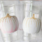 PINK PUMPKIN PARTY Cups - Little Pumpkin First Birthday Decoration Little Pumpkin Party Fall Baby Shower Fall Party Cups Thanksgiving Cups