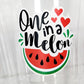 WATERMELON PARTY CUPS - Watermelon Party Favors Watermelon Treat Cups Watermelon Birthday One in a Melon First Birthday 1st Birthday
