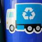GARBAGE TRUCK PARTY Cups - Garbage Truck Birthday Garbage Truck Party Favors Garbage Truck Birthday Favors Trash Garbage Birthday Decoration
