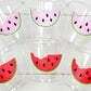 WATERMELON PARTY CUPS - Watermelon Party Favors Watermelon Treat Cups Watermelon Birthday One in a Melon First Birthday 1st Birthday