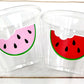 WATERMELON PARTY CUPS - Watermelon Party Favors Watermelon Treat Cups Watermelon Birthday One in a Melon First Birthday 1st Birthday