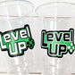 GAMING PARTY CUPS - Level Up Favors Gaming Party Favor Cups Gaming Party Decorations Video Game Party Cups Gamer Birthday Gaming Party Cups