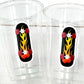 SKATEBOARD PARTY CUPS - Skateboarding cups skateboard party skateboarding party cups Skateboard Birthday skateboard party skateboarder cups