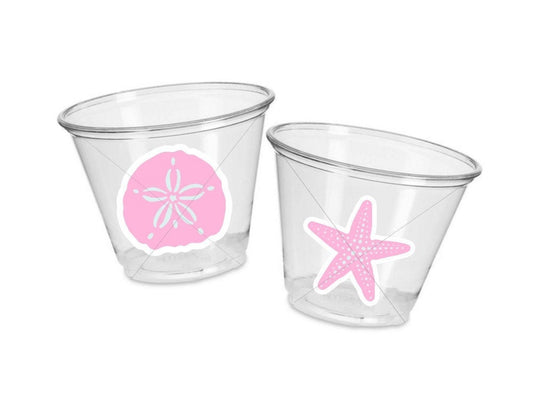 UNDER THE SEA Party Cups - Under the Sea Birthday Party Ocean Birthday Sea Party Decorations Baby Shower Beach Party Birthday Mermaid Cups