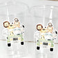 SAFARI PARTY CUPS - Safari Birthday Cups Safari Birthday Safari Party Safari Decorations Safari Baby Shower Safari Favors Jungle Party Cups