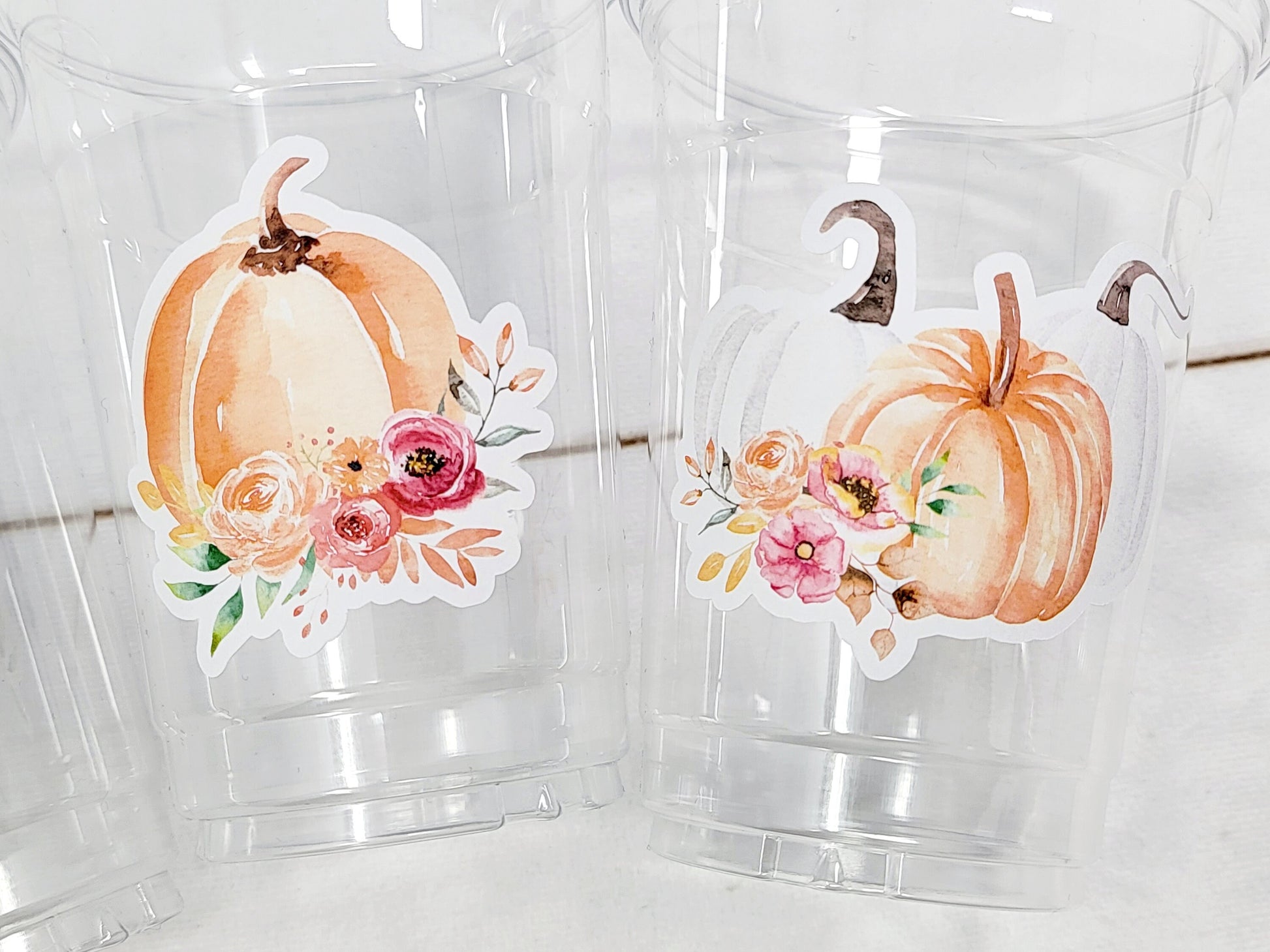 FALL PUMPKIN PARTY Cups - Fall Party Cups Little Pumpkin Cups Fall Baby Shower Cups Pumpkin Fall Party Decorations Party Cups Party Favors