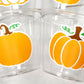 FALL PUMPKIN PARTY Cups - Little Pumpkin Cups Fall Baby Shower Cups Pink Pumpkin Fall Baby shower White Pumpkin Party Cups Party Favors