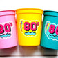I Love the 80'S PARTY CUPS - 80's Birthday Cups 80's Party Cups 80's Decorations 80's Birthday Party 80's Birthday Party Decorations 80s