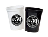 50th PARTY CUPS - Vintage 1972 50th Birthday Party 50th Birthday Favors 50th Party Cups 50th Party Decorations 1972 Birthday Party Cups 50th