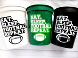 FOOTBALL PARTY CUPS - Football Cups Football Party Cups Football Birthday Cups Football Party Cups Sports Party Cups Football Party Favors