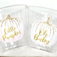 LITTLE PUMPKIN PARTY cups Oh Baby Pumpkin Party Cups Little Pumpkin Oh Baby First Birthday Decoration Little Pumpkin Party Fall Baby Shower