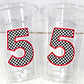 RACING PARTY CUPS - Race Car Cups Racing Birthday Cups Racing Birthday Cups Race Car Party Favors Racing Party Favors Racing Decorations