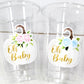 Oh Baby Pumpkin Party Cups Little Pumpkin Oh Baby First Birthday Decoration Little Pumpkin Party Fall Baby Shower Pumpkin Gender Reveal Cups