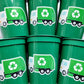 GARBAGE TRUCK PARTY Cups - Garbage Truck Birthday Garbage Truck Party Favors Garbage Truck Birthday Favors Trash Garbage Birthday Decoration
