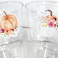 FALL PUMPKIN PARTY Cups - Little Pumpkin Cups Fall Baby Shower Cups Pink Pumpkin Fall Baby shower White Pumpkin Party Cups Party Favors