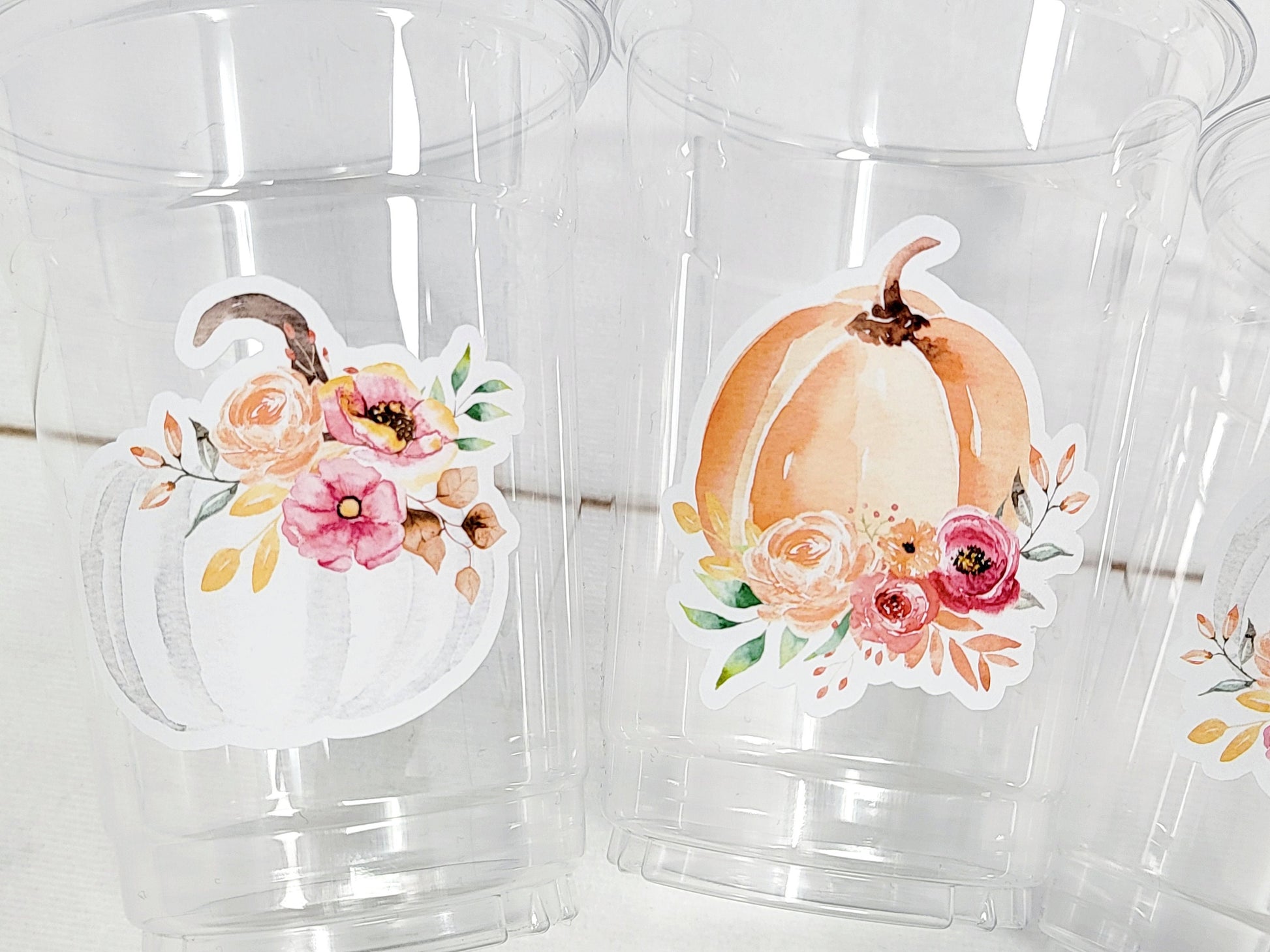 FALL PUMPKIN PARTY Cups - Fall Party Cups Little Pumpkin Cups Fall Baby Shower Cups Pumpkin Fall Party Decorations Party Cups Party Favors