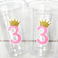 PRINCESS PARTY CUPS - Princess Birthday Cups Princess Party Cups Princess Party Decorations Princess Party Favors Princess Birthday Supplies