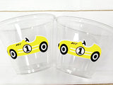 RACING PARTY CUPS - Race Car Cups Racing Birthday Cups Racing Birthday Cups Race Car Party Favors Racing Party Favors Racing Decorations