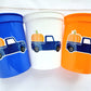 BLUE PUMPKIN TRUCK Cups - Fall Party Cups Truck Birthday Pumpkin Cups Little Pumpkin 1st Birthday Pumpkin Truck Birthday Decoration Fall Cup