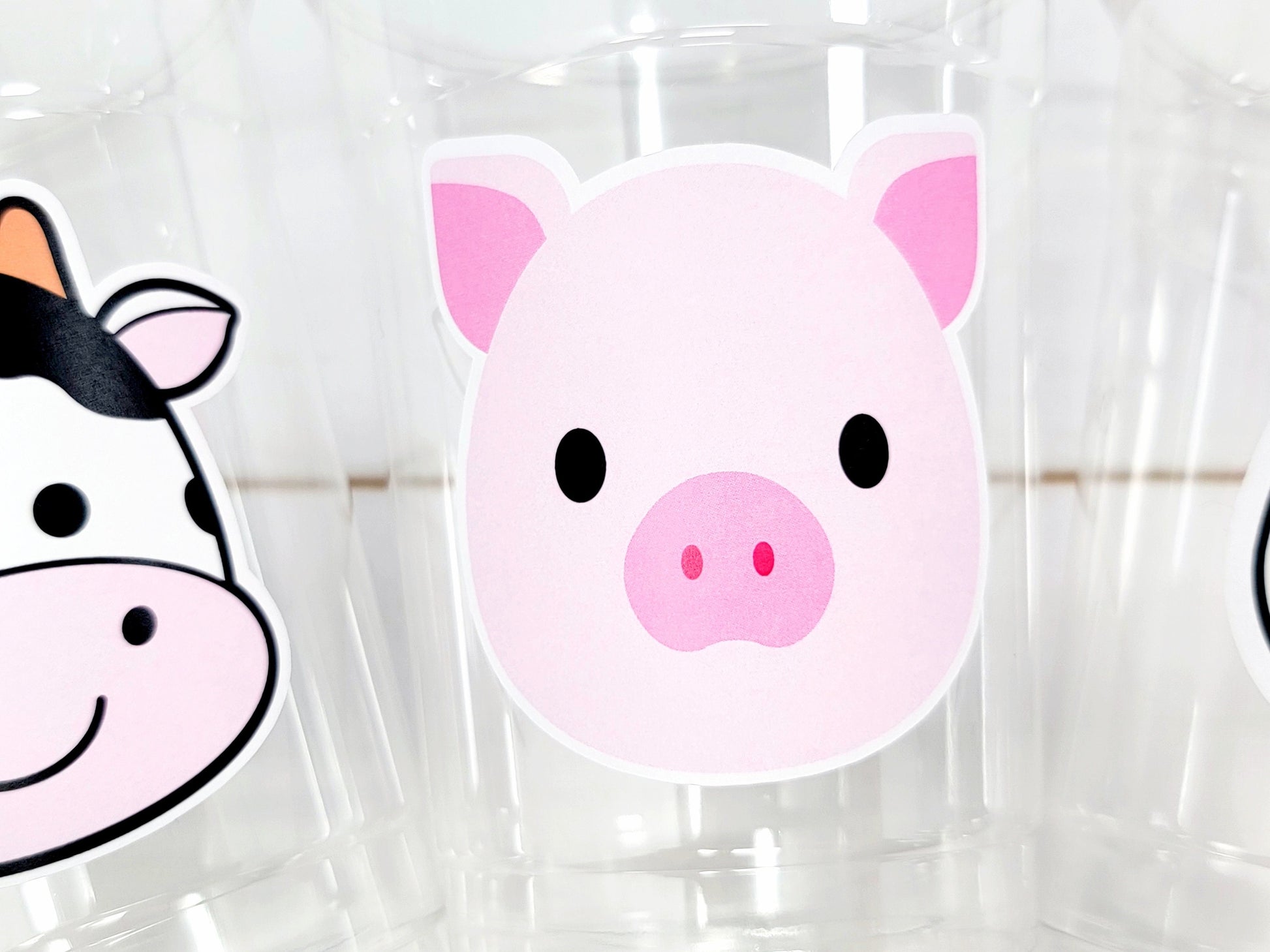 FARM PARTY Cups - Farm Cups Farm Animal Cups Farm First Birthday Farm Baby Shower Barnyard Party Farm Birthday Decorations Farm Party Favors